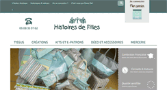 Desktop Screenshot of histoires-de-filles.com